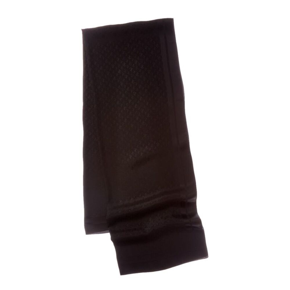 Jimmy Choo Silk Scarf, Black